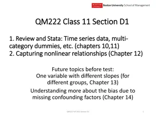 Understanding Time Series Data and Nonlinear Relationships
