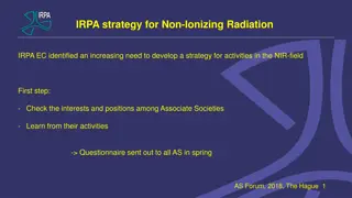 Developing Strategy for NIR Activities: Insights from IRPA EC Forum