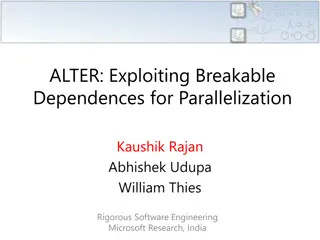 Leveraging Breakable Dependences for Parallelization