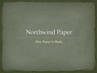 Unfolding Paper-Making: A Tale of Tradition and Innovation