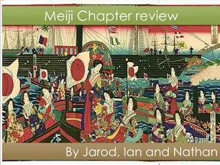 Japan's Meiji Era: Modernization, Politics, and Economy