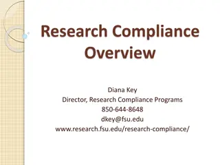 Research Compliance at FSU