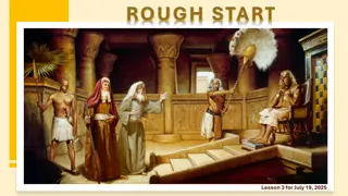 Moses and Pharaoh: A Biblical Encounter
