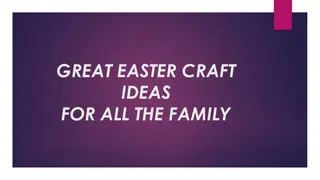 Creative Easter Craft Ideas for Family Fun