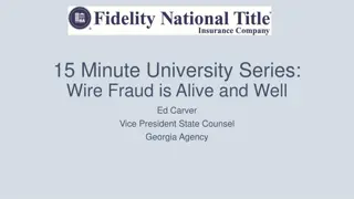 Understanding Wire Fraud in Real Property Transactions