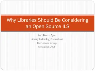 Benefits of Open Source Integrated Library Systems