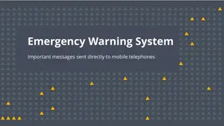 Emergency Warning System Test Details