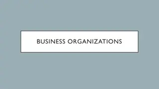 Entrepreneurship and Business Organizations Guide