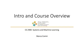 Systems and Machine Learning Overview