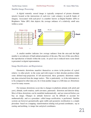 Geometric Image Processing in Remote Sensing
