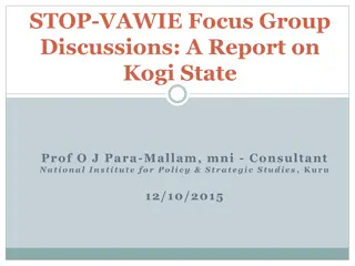 Understanding Violence Against Women in Elections: Insights from Kogi State