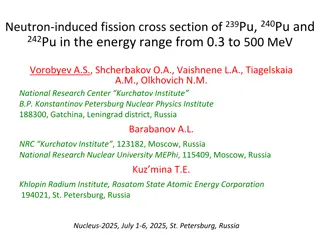 Neutron-Induced Fission Cross Section Study of Pu Isotopes