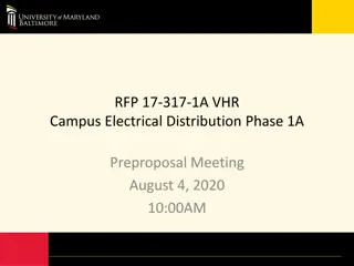 Campus Electrical Distribution Upgrade Project Details