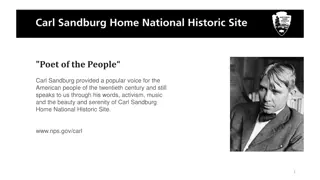 Discover Carl Sandburg: Poetry Performance Guide