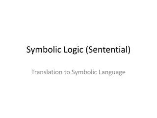 Logic Sentential Translation Symbols