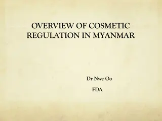 Cosmetic Regulation in Myanmar Decoded