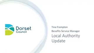 Insights on Benefits Service Manager's Local Authority Updates