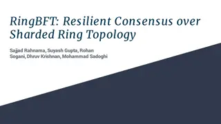 Resilient Consensus in Sharded Ring Topology