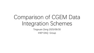 Comparison of Data Integration Schemes