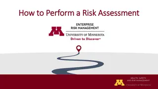 Risk Assessment and Goal Setting for University Groups