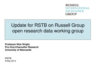 Open Research Data Management at Russell Group Universities