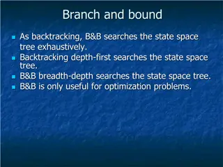 Optimization Techniques: B&B vs Backtracking