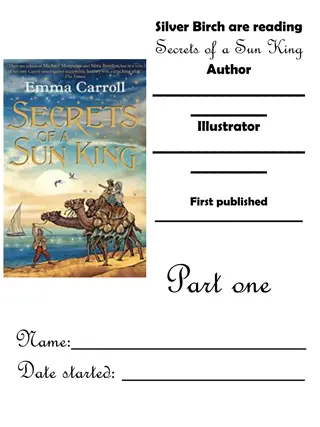Reading Secrets of a Sun King: Interactive Review