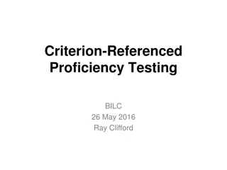 Understanding Criterion-Referenced and Norm-Referenced Testing