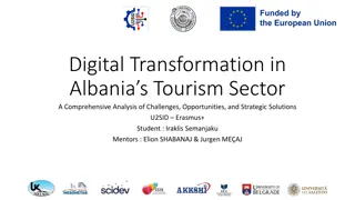 Albania Tourism Digital Transformation Analysis
