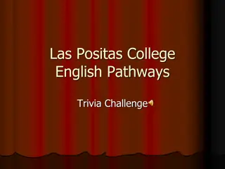 Exciting English Pathways Trivia Challenge at Las Positas College
