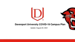 Davenport University COVID-19 Campus Guidelines