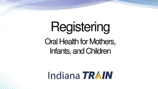 Oral Health Course Registration Guide
