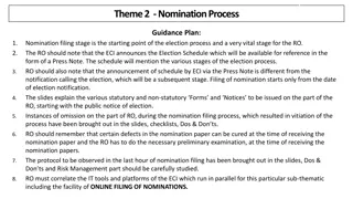Theme 2-Nomination Process