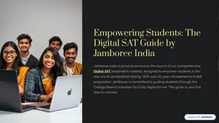 Your Digital Passport to College: Streamlined SAT Mastery for Admissions