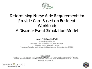 Understanding Nurse Aide Staffing for Resident Care