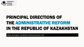 Strategic Planning in Kazakhstan