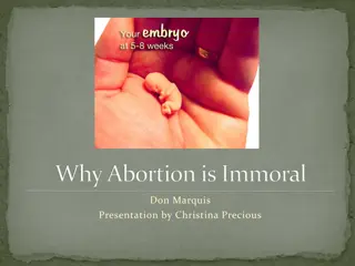 Understanding the Moral Debate on Abortion