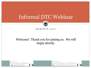 DTC Webinar Insights & Tips
