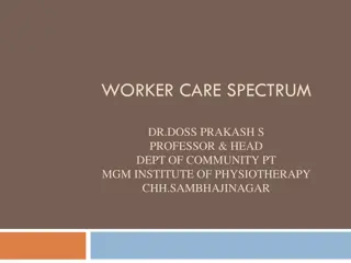 Worker Care Spectrum and Deming's Philosophy in Industrial Therapy