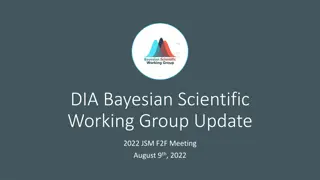DIA Bayesian Scientific Working Group Update 2022