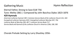 Eternal Father, Strong to Save Hymn Reflection