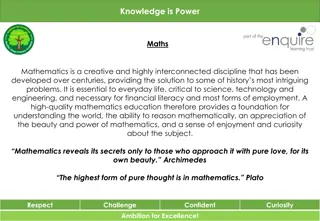 Unveiling the Power of Mathematics for a Brighter Future