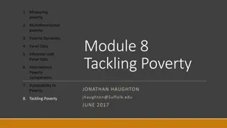 Analyzing Poverty Measurement and Strategies