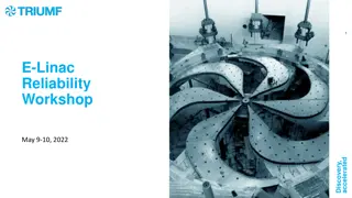 Accelerated Discovery in E-Linac Reliability Workshop