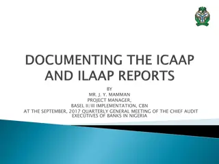 ICAAP and ILAAP Reports: Key Insights and Recommendations