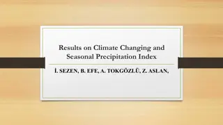 Climate Change Impacts and Drought Analysis