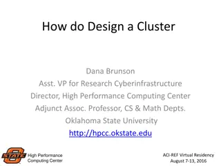 Designing a High-Performance Computing Cluster: OSU Insights