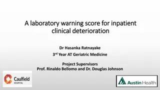 Laboratory Warning Score for Inpatient Clinical Deterioration Study