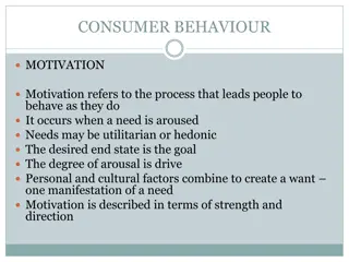Understanding Consumer Motivation Process
