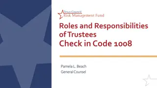 Understanding Trustees' Roles and Responsibilities in Code 1008